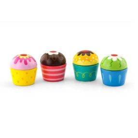 Játék muffin fából (4 db-os)