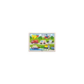 Puzzle 24 db-os (járművek)