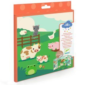 Matricás foglalkoztató - Állatok a tanyán - Farm animals