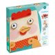 Szerelő játék - Tiki-taki arcocska - CreaFaces