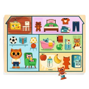 Formaillesztő, formaberakó - Házban - Puzzlo House
