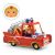 CRAZY MOTORS játékautó - Tűz Vitéz - Little fire truck
