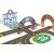 CRAZY MOTORS autópálya - Városi úthálózat épület elemekkel - Puzzl'Up City-Giant- 33 pcs
