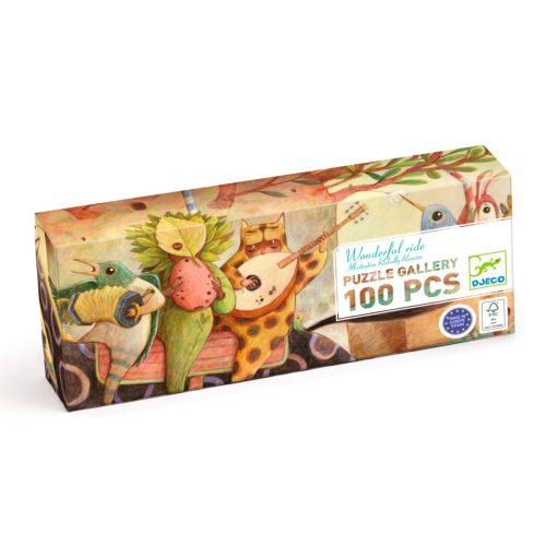 Művész puzzle - Csodálatos utazás, 100 db-os - Wonderful ride