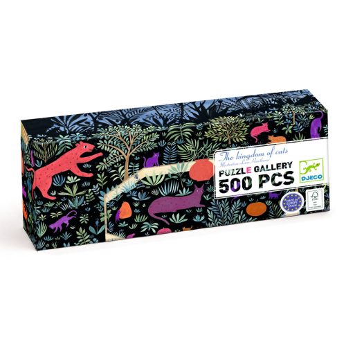Művész puzzle - A macskák birodalma, 500 db-os - The kingdom of cats