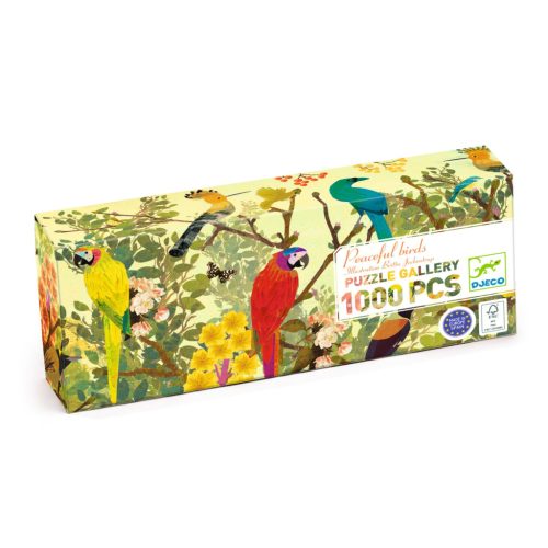 Művész puzzle - Békés madarak, 1000 db-os - Peaceful birds