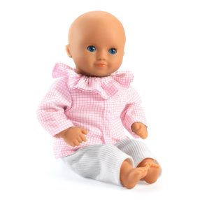   Sötétkék szemű Alba 32 cm - es játékbaba -Alba dark blue eyes