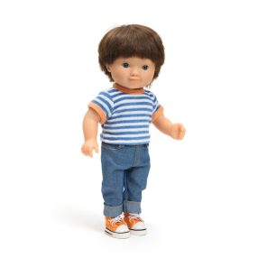 Barna hajú Fred 32 cm-es játékbaba - Lovely Fred