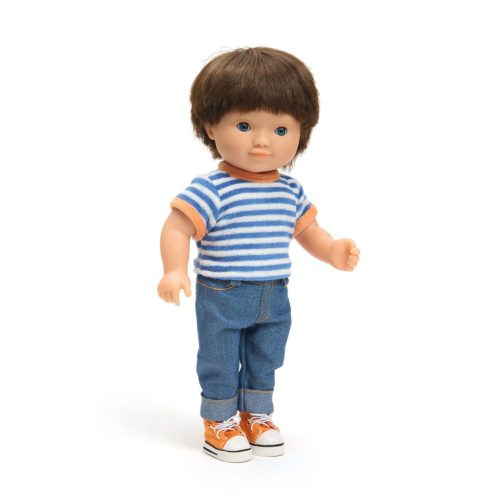 Barna hajú Fred 32 cm-es játékbaba - Lovely Fred