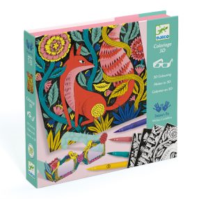   Festés és színezés filctollal - Fantázia kerekerdő 3D - Fantasy forest 3D