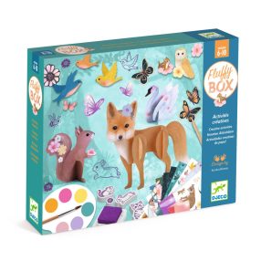   Kreatív műhely - 6 technika 1 dobozban - Bájos bolyhos - Fluffy box