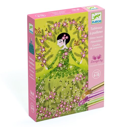 Csillámkép készítés - Csillogó ruhák - Glitter dresses