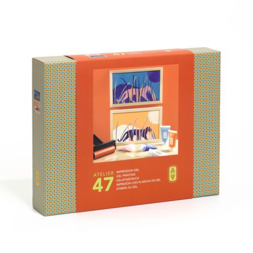 Műterem 47 - Gélnyomtatás, Éjjel és nappal - Atelier 47, Gel Printing