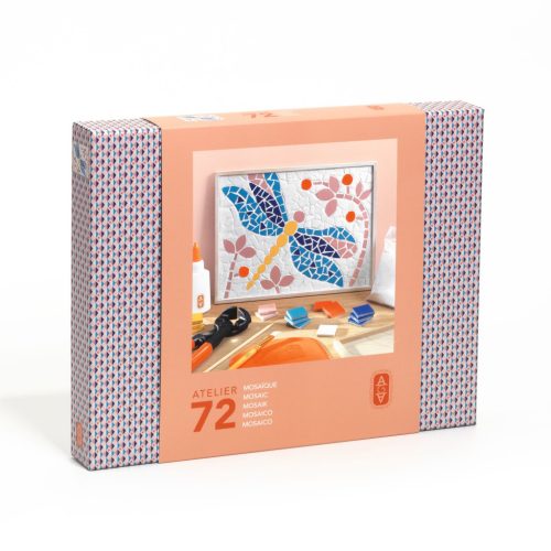 Műterem 72 - Mozaikkép, Szítakötő - Atelier 72, Mosaic