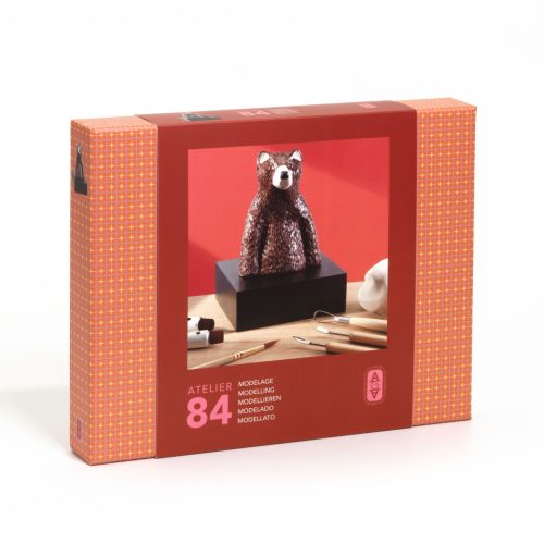 Műterem 84 - Agyag szobor, Medve - Atelier 84, Modelling